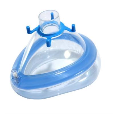 China Hospital Anesthesia Face Mask Pvc Hospital Air Cushion Mask Anesthesia Mask Hot Sale Anesthesia Face Mask Pvc Free Anesthesia Mask for sale