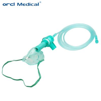 China Adjustable Multi Vent Oxygen Mask , Disposable Oxygen Venturi Mask for sale