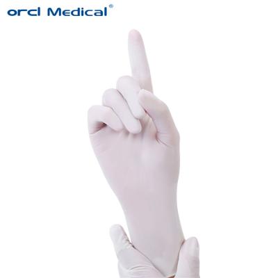 China Washable Medical Consumable Items 100% Natural Latex Safety Exam Nitrile Gloves for sale