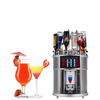 China 10.2 Inch Touch Screen Stainless Steel Cocktail Machine Fully Automatic Drink Mixer Viable Bar Tool for sale