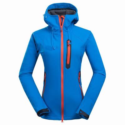 China Warm Fleece Shell Jacket Soft Outdoor Waterproof Women QUICK DRY Winter Warm Fleece Hiking Climbing Camping Jackets for sale