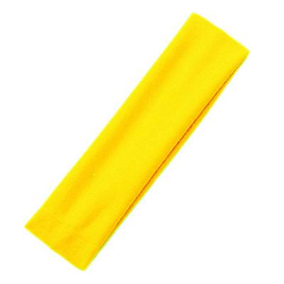 China Hot Selling Solid Athletic Sports Headband Women Women Shape Elastic Hair Bands Fitness Yoga Polyester Spandex Head Wear for sale