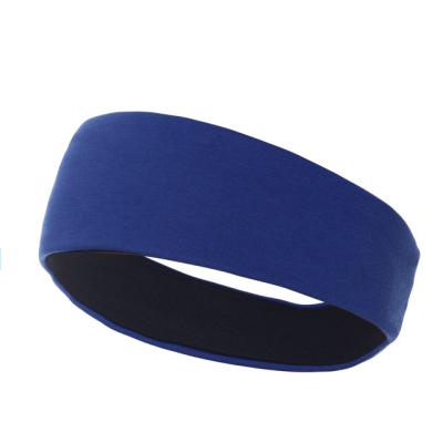 China Sporty Hot Selling Sports Headband Sports Running Headband Stretch Elastic Yoga Hair Band Solid Color Fitness Sports Safety Headwrap for sale