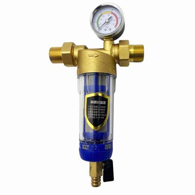 China Household china factory price smooth copper household water prefilter for water treatment for sale