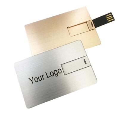 China Mini Metal Credit Style Portable 128gb Volume 16gb USB Drive OTG Flash Card Sticks Modern Stylish 1gb 2gb 4gb 8gb 32gb usb 3.0 for sale