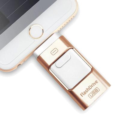 China Metal memory sticks 4gb type c 3 in 1 512 gb encryption otg usb to mobile phone flash drives adapter usb can whit coneted smart phone for sale