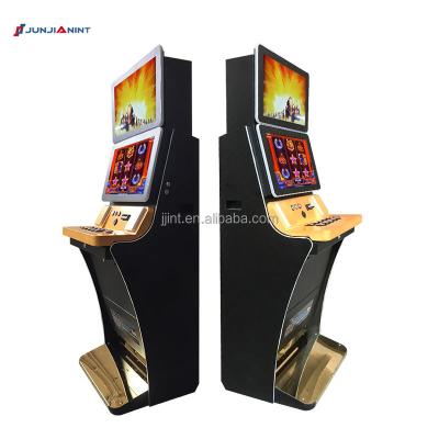 China Metal+acrylic+plastic Style Dual Screen Hot Sale Vertical Luxury Machine Skill Games Casino Slot Game Cabinet for sale