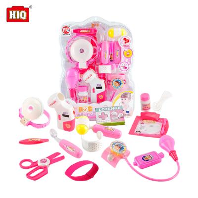 China Plastic Material Plastic Family Kids Kit Medical Toys Doctor Pretend Play Set for sale