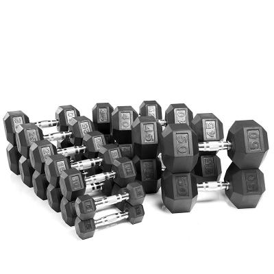 China 2021 Hot Selling Hex Dumbbell Indoor Workout Exercise Fitness Equipment Hex Dumbbells for sale