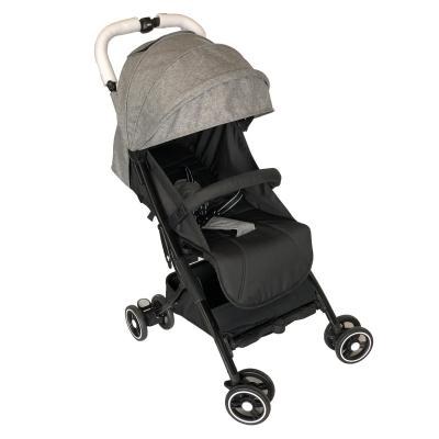 China High Quality Stroller Canvas Pram Baby Stroller Baby Carriage Foldable Portable Stroller for sale