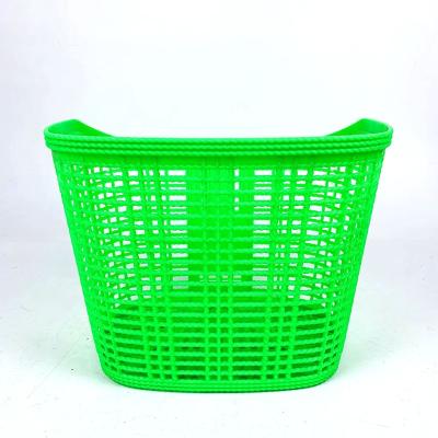 China Cheap And High Quality Durable Vintage Basket Bicycle Front Basket Durable Plastic Bicycle Basket for sale