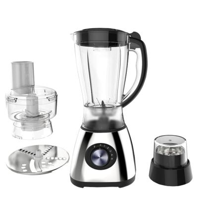 China Electric Household Blender Food Processor Machine Kitchen Food Cleaver Slicer Fruit Blender Mixer Blender Kitchen Fruit Blender for sale