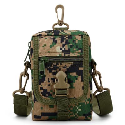 China 2022 Fashion Good Quality Camouflage Pattern Shoulder Bag Fashion Men Shoulder Bag For Climbing for sale