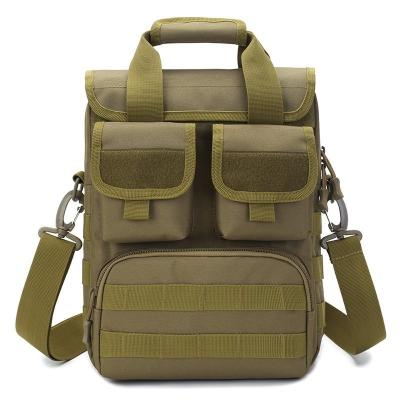 China Water Proof Outside Shoulder Army Camouflage Handbag Sports Tactical Single Cross - Body Bags Throw Laptop Shoulder Bag for sale