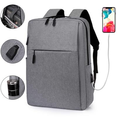 China With 2022 Wholesale USB Travel Bag Men's Business Laptop Anti-theft Charging Backpack for sale