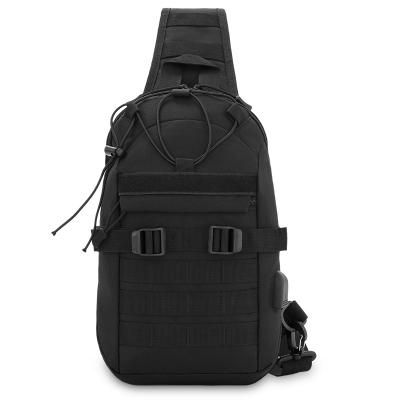 China Fashion Sling Bag Shoulder Bag Backpack Military Tactical Adjustable Straps Launch Shoulder Bag Sports Cross - Body Pack For Men for sale