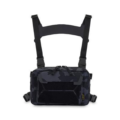 China Wholesale Custom Nylon Chest Bag Fashion Tactical Cross - Body Outdoor Sports Waterproof Increase Bag for sale