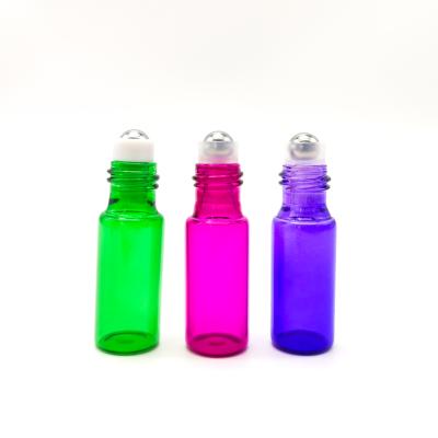 China High quality cosmetic manufacturers wholesale 2ml tublar roller perfume glass vial for sale