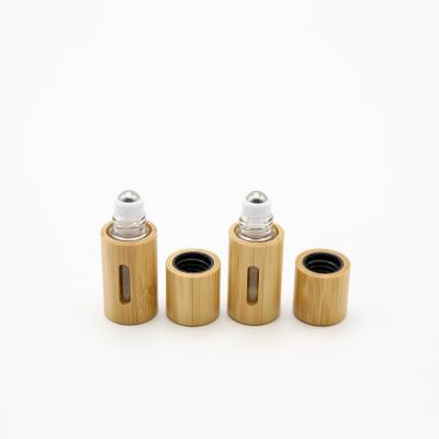 China High Quality Cosmetic Luxury Wooden Shell Empty Sample Perfume Glass Vial And Essential Bottle for sale