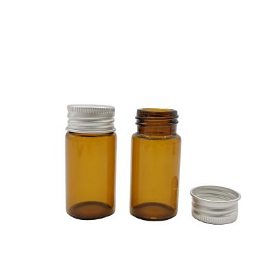 China Morden Manufacturers Supply 1ml 2ml Empty Amber Empty Sample Vials Glass Bottle With Screw for sale