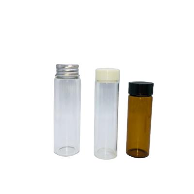 China Morden Manufacturers Wholesale 5ml High Quality Small Glass Vial Metal Lid for sale