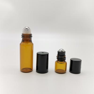 China Factory Direct Supply High Quality Retail Cosmetic Amber Glass Vial 5ml Made In China for sale