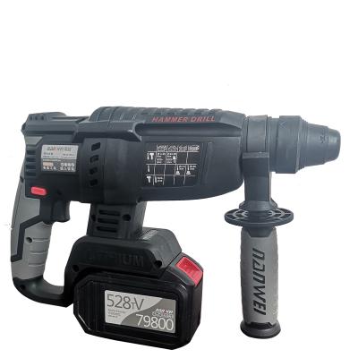 China Best Selling Industrial Construction Power Tools Sets Lithium Electric Rotary Hammer Drill for sale