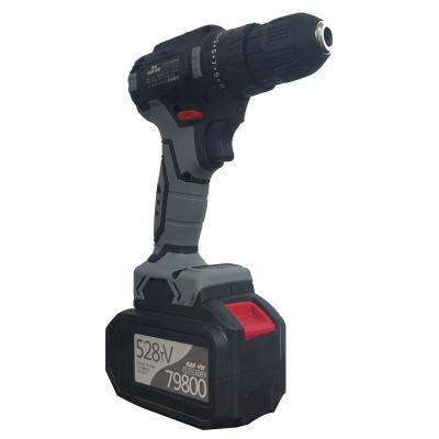 China Household Factory Direct Sales Two Battery Cordless Lithium Impact Wrenches Power Drill for sale