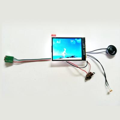 China Professional Customized 320*240p 2.4 inch video card lcd display module for invitation 2.4 inch for sale