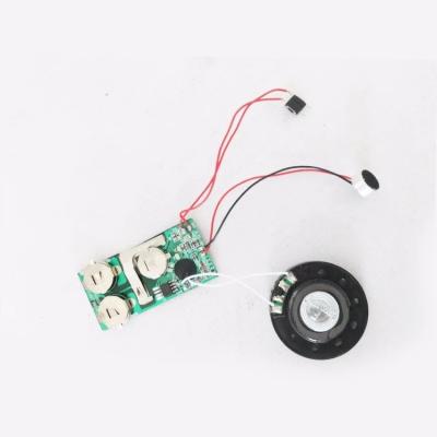 China Doll/greeting cards/recordable book/box/gift greeting card sound chip and sound chip module and sound sound talking chip for musical greeting card for sale