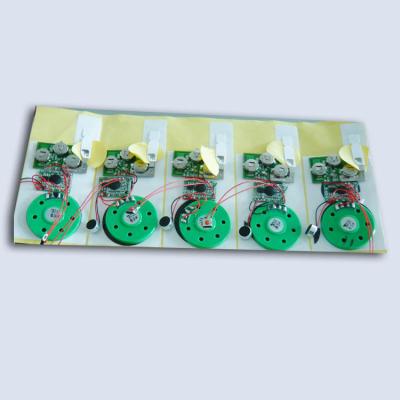 China Record Best Price Music Recording Voice Chip Talking Sound Module For Music Greeting Card for sale