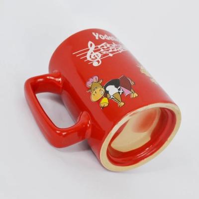 China Viable Artificial Sound Music Cup Musical Crafts Mug For Gift Shapes Music Mug Ceramic Mug for sale