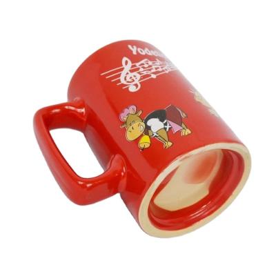 China New Design Style Christmas Eco - Friendly Custom Gift Coffee Sound Music Mug for sale