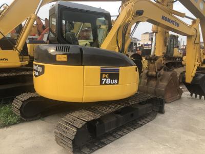 China Komatsu PC78us-6 Hydraulic Crawler Excavator 8 Ton for sale