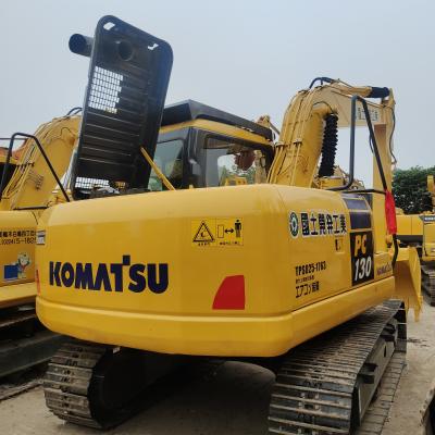 China PC130 Gebruikte Komatsu-graafmachines 13 ton Hydraulische kruipgraafmachines Te koop