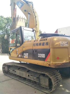 China Japanese Original Imported CAT320D Second Hand Tracked Excavator Without Paint for sale