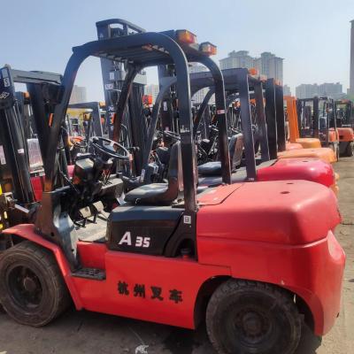 China Second Hand Hangzhou Forklift In Stock Used Construction Equipment And Machinery for sale