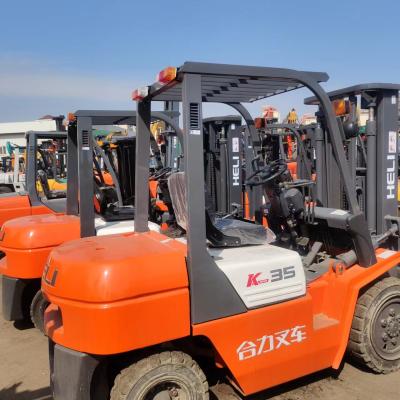 China Used Heli Forklift 35 Second Hand Construction Equipment And Machinery for sale