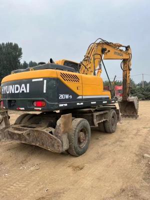 China Second Hand Hyundai 210-9 Wheeled Excavator In Good Condition, Welcome To Inquire for sale