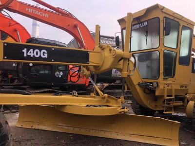 China Used road grader CAT 140G second hand construction machiney and equipment for sale