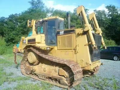 China Gebruikte kat D9R Bulldozer wegbouw tweedehands bouwmachines Te koop