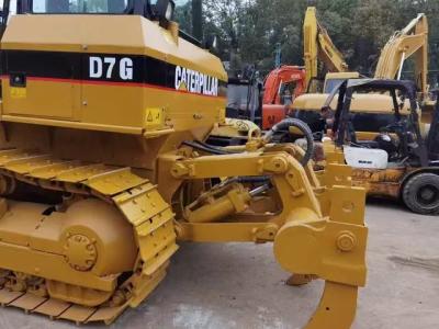 China Gebruikte Caterpillar Bulldozer CAT D7G 20 ton tweedehands bouwmachines Te koop