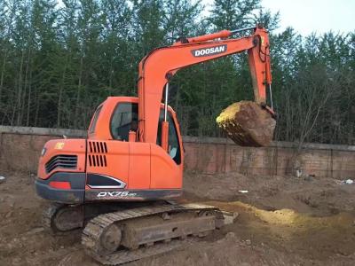 China Excavadora hidráulica de segunda mão Doosan 75, com poucas horas de trabalho à venda