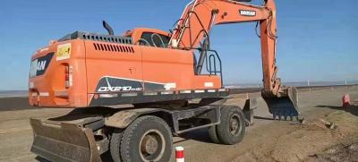 China Gebruikte Doosan wielen graafmachine verkrijgbaar tegen een goede prijs met lage werktijden Te koop