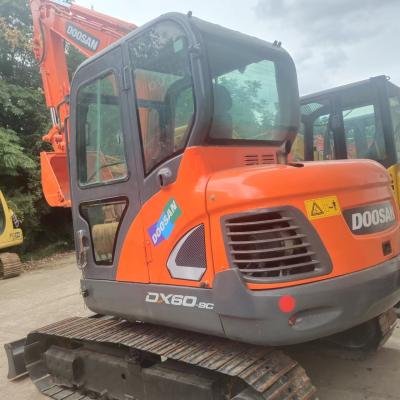 China Highly Efficient Second Hand DX60 Excavator For All Your Heavy Duties for sale