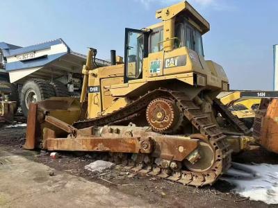 China Oorspronkelijke verf, gebruikte wegbouwmachines, cat D9R bulldozer Te koop