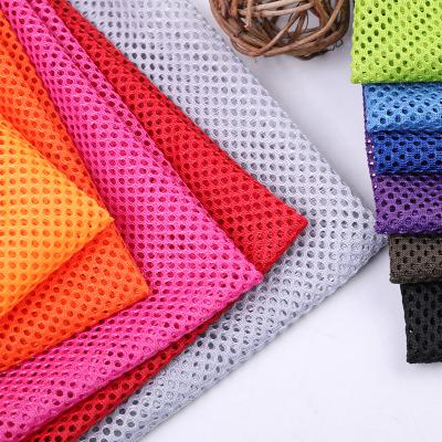 China High Quality Tear-Resistant Anti-Static Fabric Mesh Material Polyester Back Pack Pocket Soap Net Bag Fabric for sale