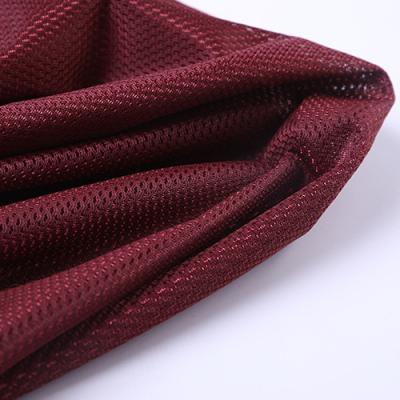 China New arrival 3d QUICK DRY air breathable 100 mesh polyester fabric for bag fabric for sale