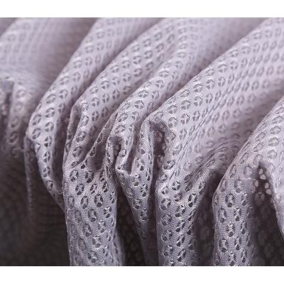 China Air Tear-Resistant Mesh Fabric Polyester , Sport Factory Outlet Sandwich 3D Upper Mesh Fabric Mattress Shoes for sale