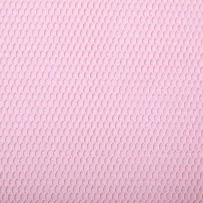 China QUICK DRY hot air polyester pink factory sale 3d mesh spacer fabric for garment for sale